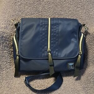 IHKWIP The City Crossbody Satchel Bag, Navy